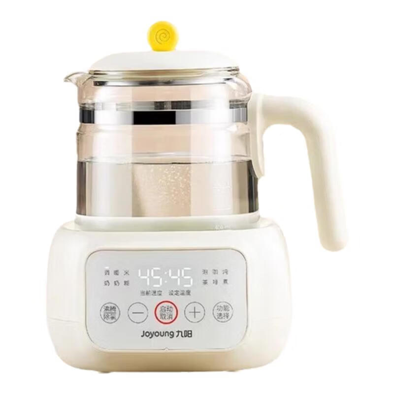 九阳 恒温热水壶调奶器烧水智能保温泡奶机 白色基础款 1.2L Q572